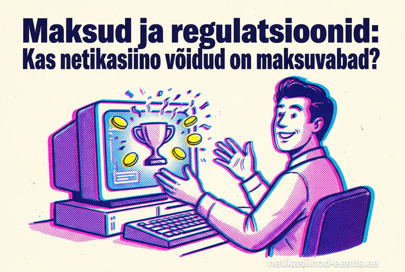Maksud ja regulatsioonid: Kas netikasiino võidud on maksuvabad?